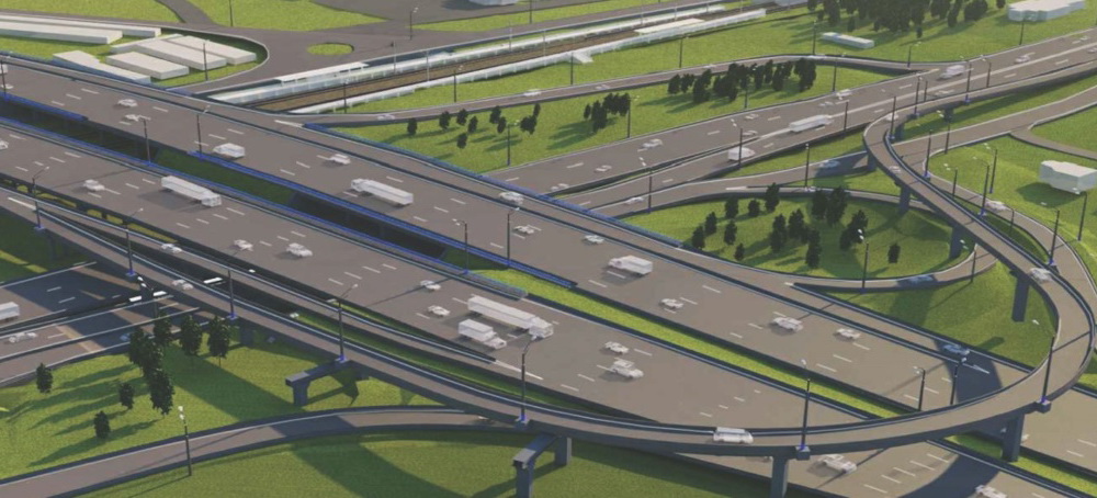 Реконструкция развязки МКАД и Волоколамского шоссе