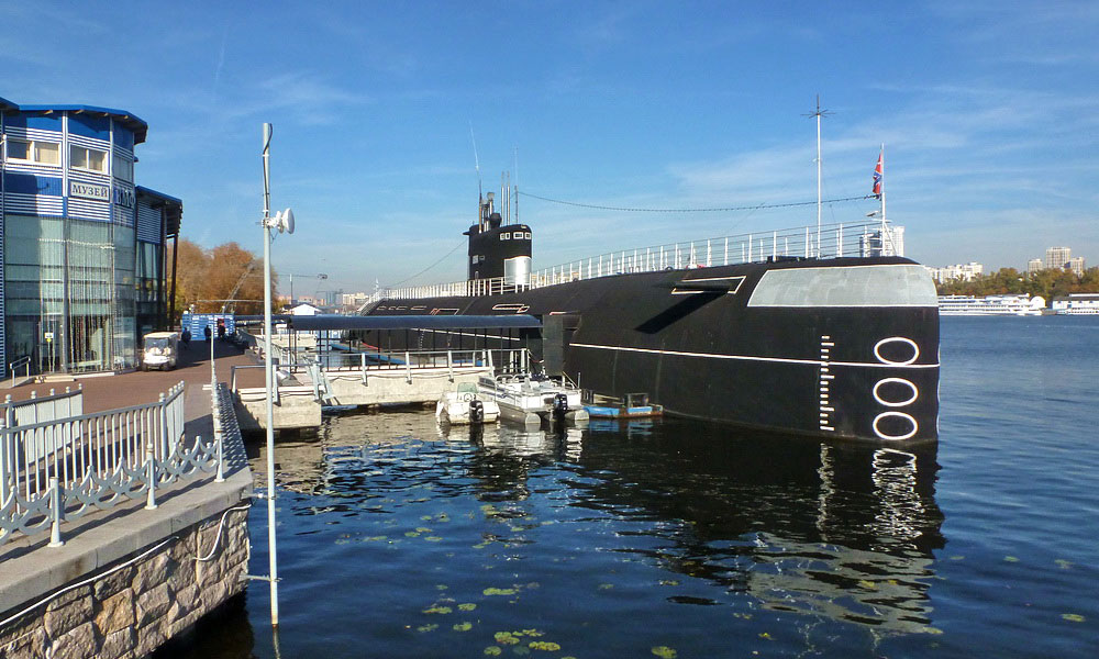 Подводная лодка Б-396 в Музее истории ВМФ